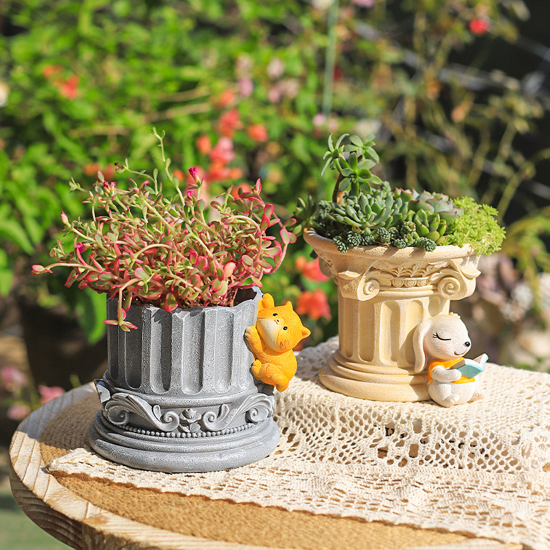 Pilar romano de columnas grieg - Snake Plant Ceramic reseña y precio