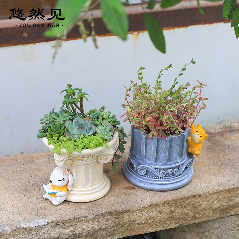 Pilar romano de columnas grieg - Snake Plant Ceramic reseña y precio