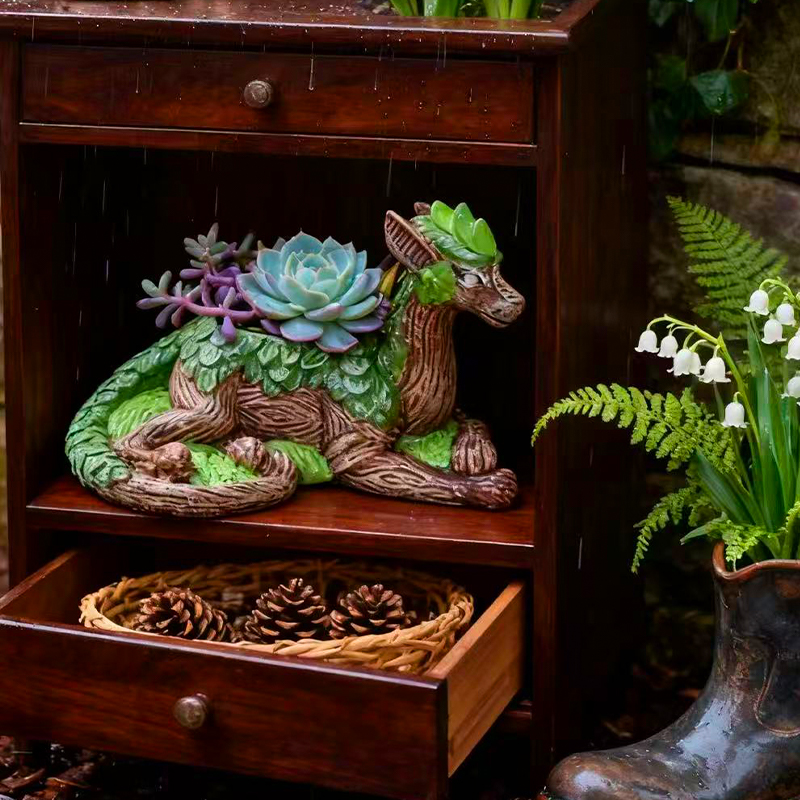 Maceta Creativa con Forma de Á - Snake Plant Ceramic reseña y precio
