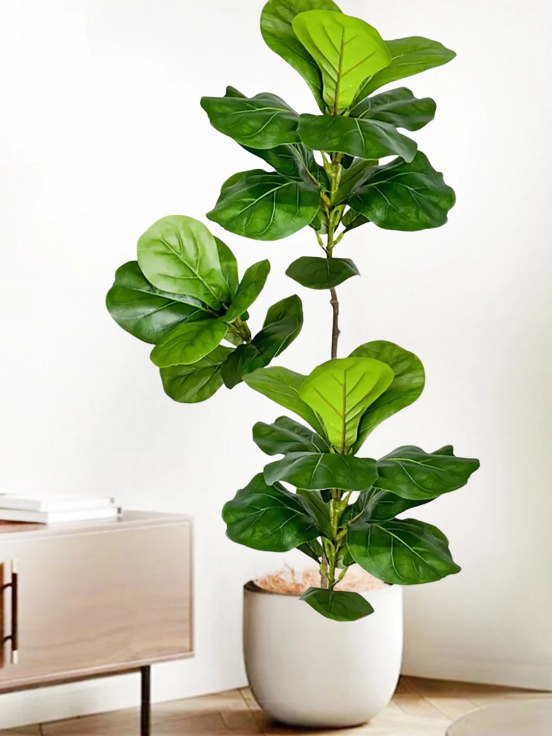 Árbol Artificial de Hoja de Fi - Fiddle Leaf Fig reseña y precio