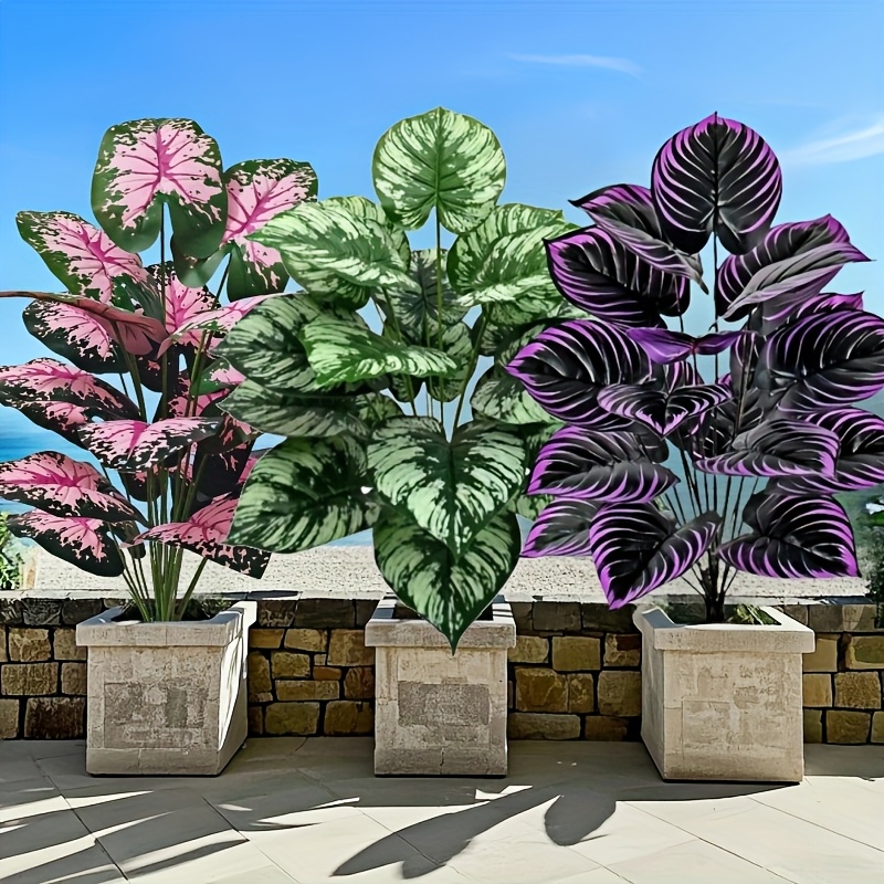 Juego de plantas verdes artifi - Fiddle Leaf Fig reseña y precio