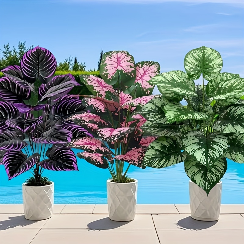 Juego de plantas verdes artifi - Fiddle Leaf Fig reseña y precio