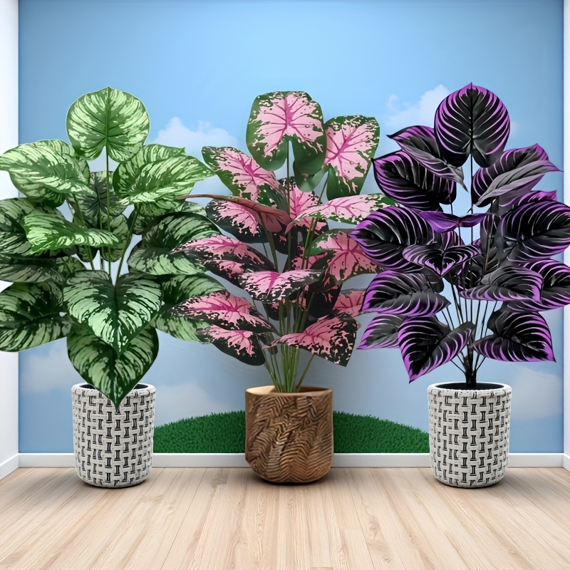 Juego de plantas verdes artifi - Fiddle Leaf Fig reseña y precio