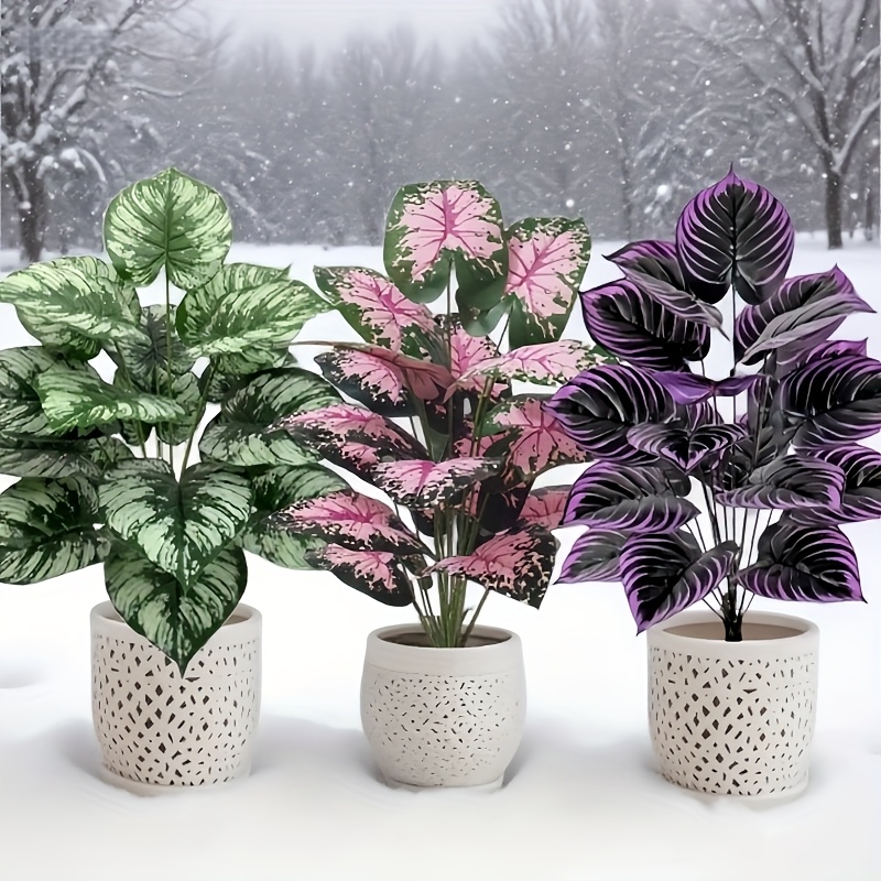 Juego de plantas verdes artifi - Fiddle Leaf Fig reseña y precio