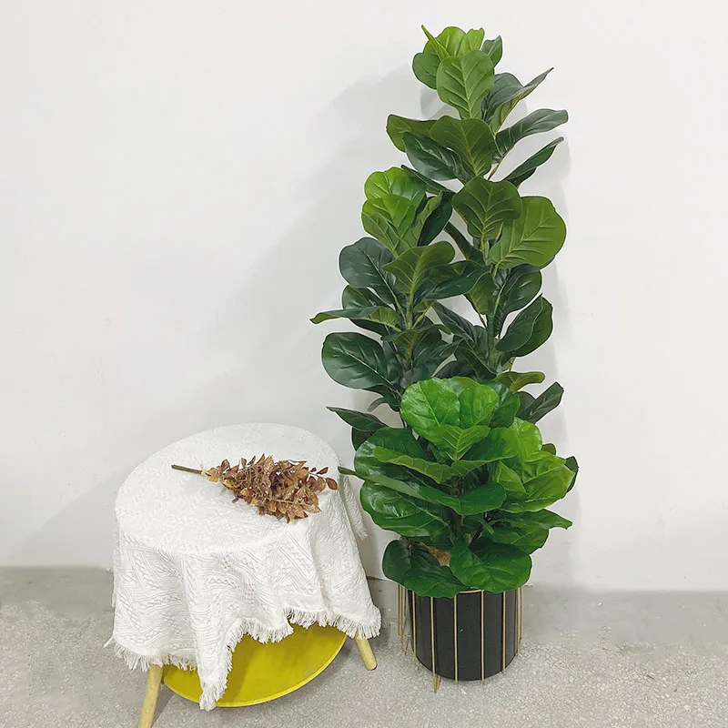 Planta Artificial de Ficus Lyr - Fiddle Leaf Fig reseña y precio