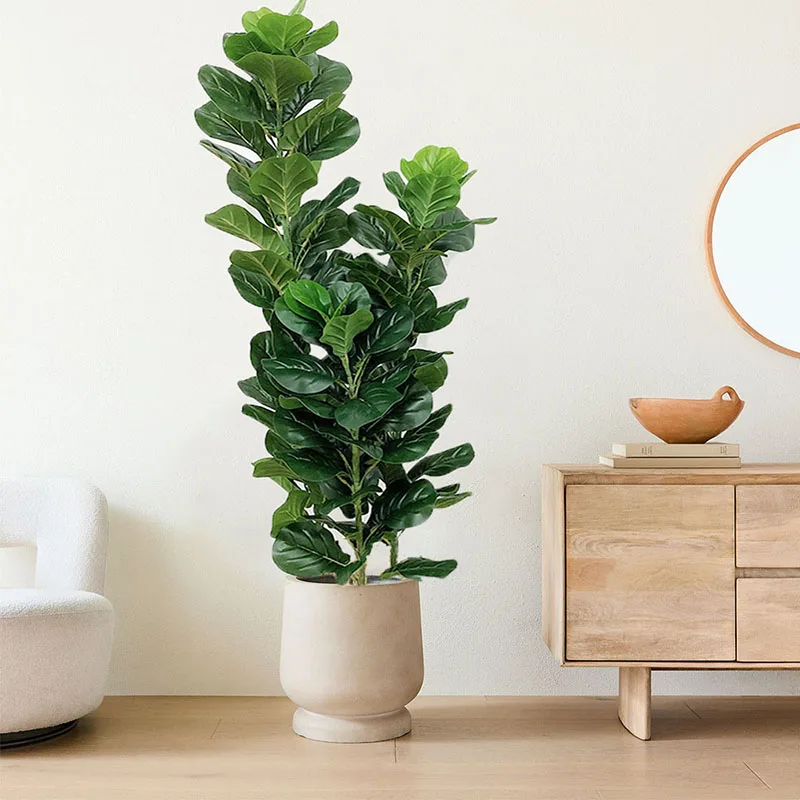 Planta Artificial de Ficus Lyr - Fiddle Leaf Fig reseña y precio