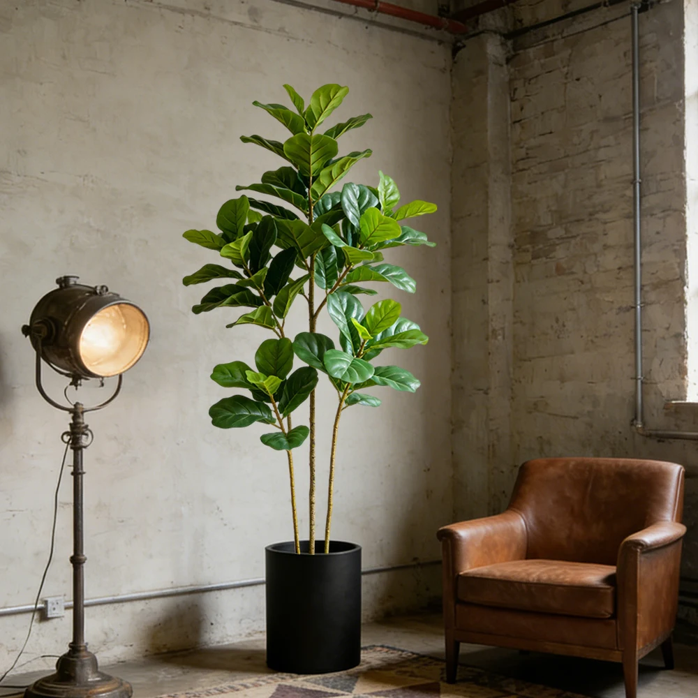 Árbol artificial de figo de 64 - Fiddle Leaf Fig reseña y precio